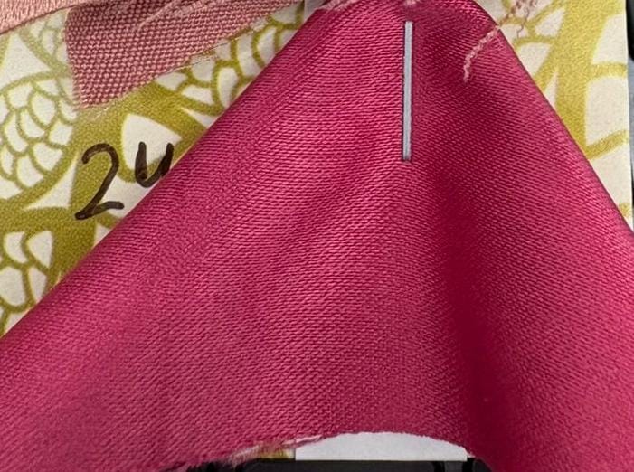 Premium Twist Satin Shade Card High Luster Solid Pattern