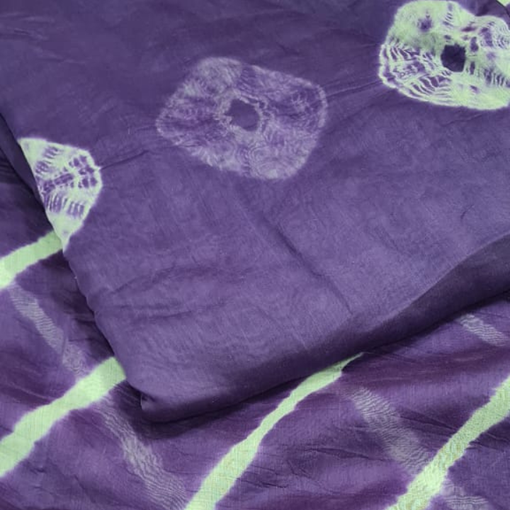 Pure Mul Cotton Chanderi Fabric