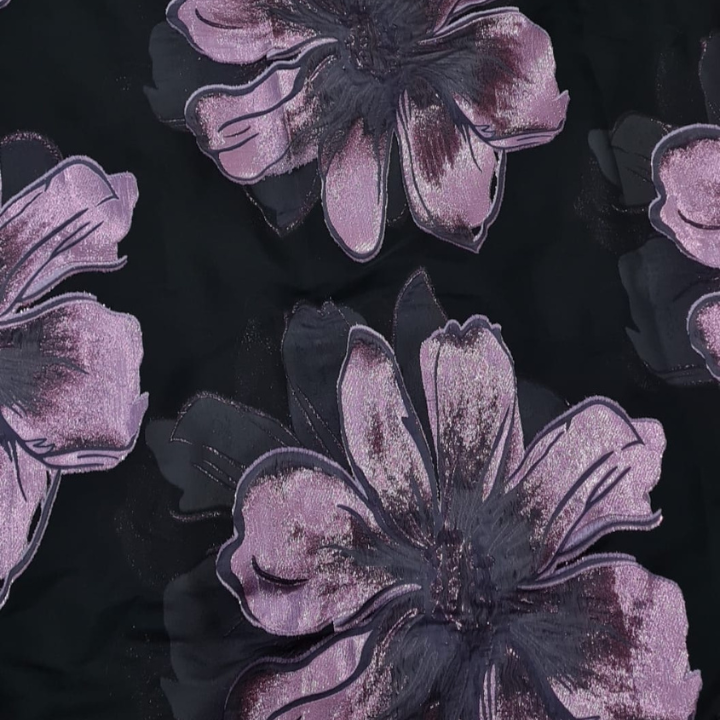 Floral Organza Jacquard