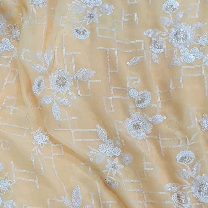 Georgette Embroidery Fabric