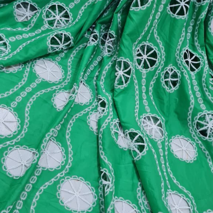 Shaded Crepe Cutwork Fabric