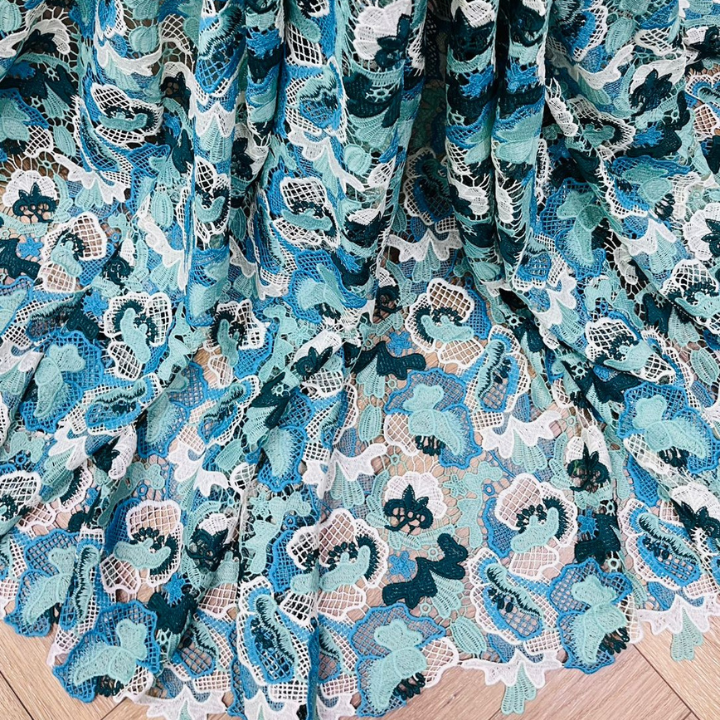 Luxury Textured Croatia Floral Fabrics Big Width