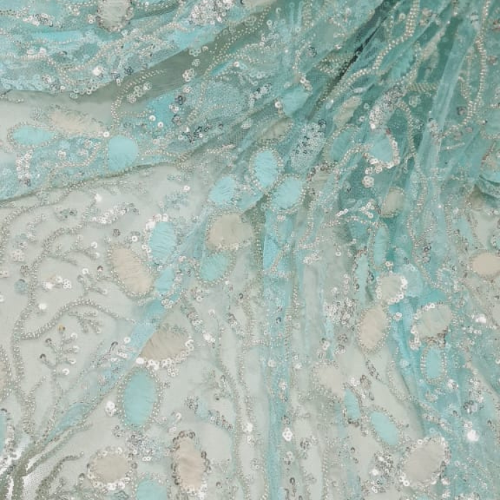 Boutique Designer Net Embroidery Fabric