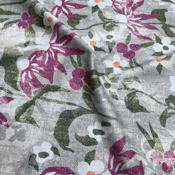 Lightweight Big Width Linen Lycra Fabric