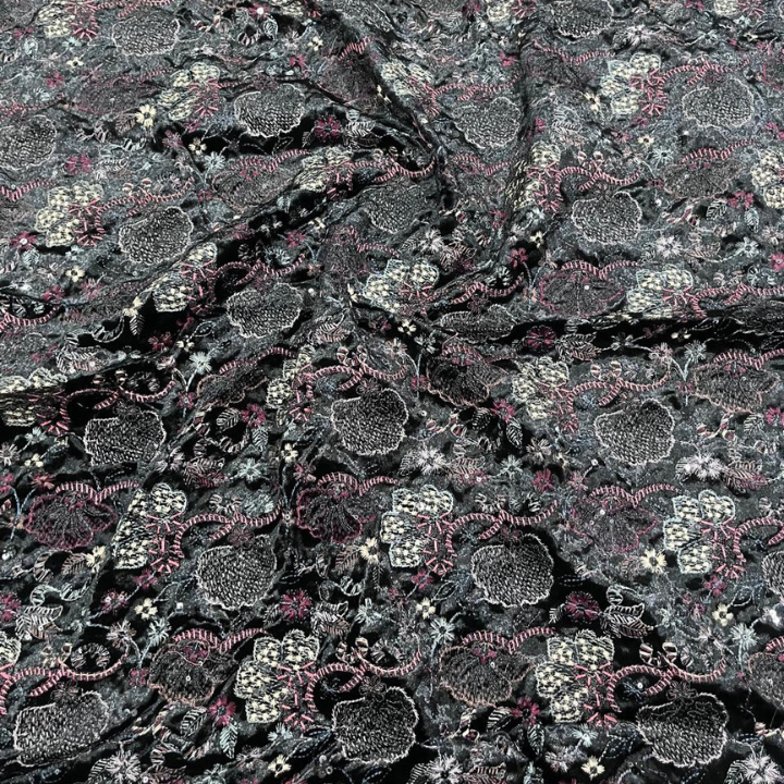 Luxury Velvet Embroidery