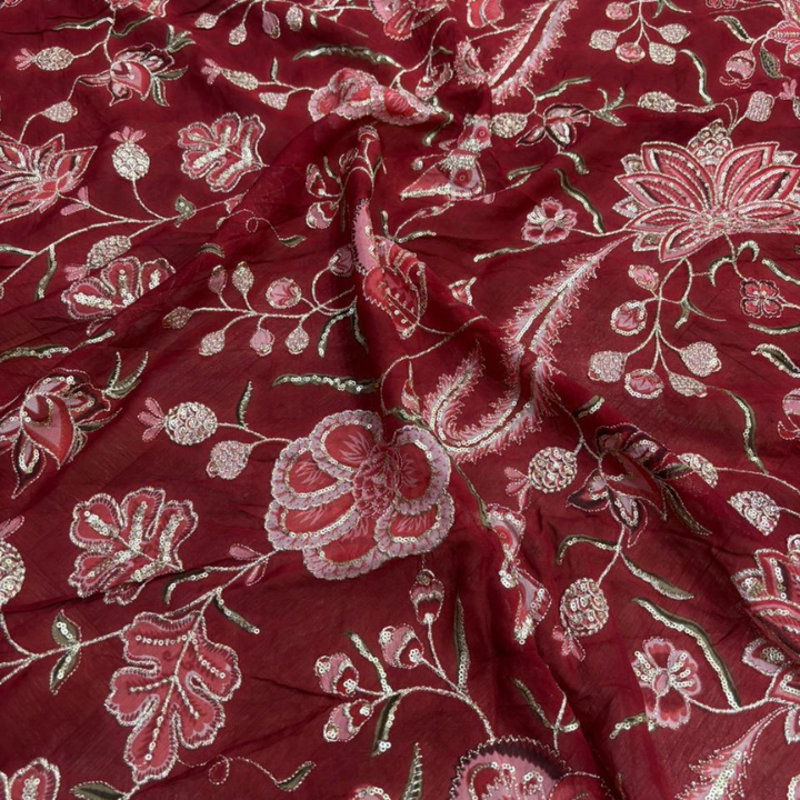 Premium Organza Embroidery