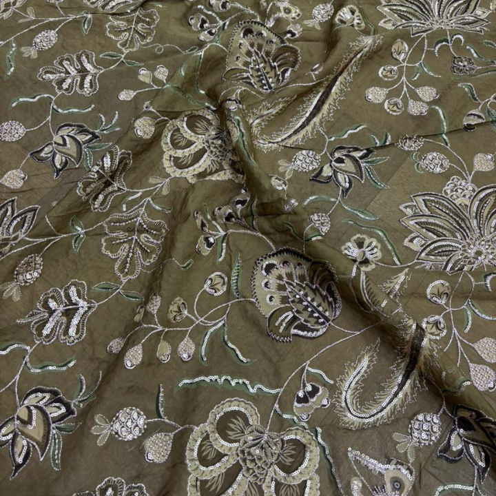 Premium Organza Embroidery