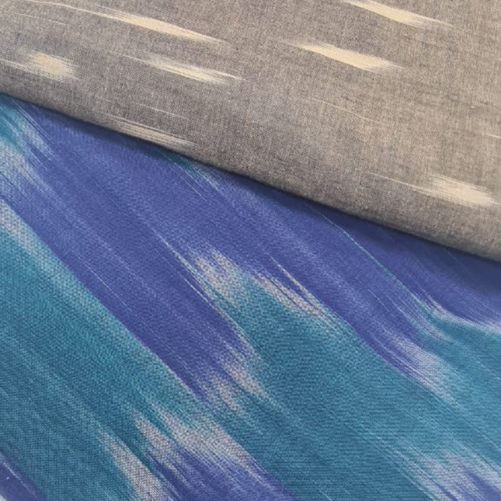 COTTON IKKAT PRINTS FABRIC