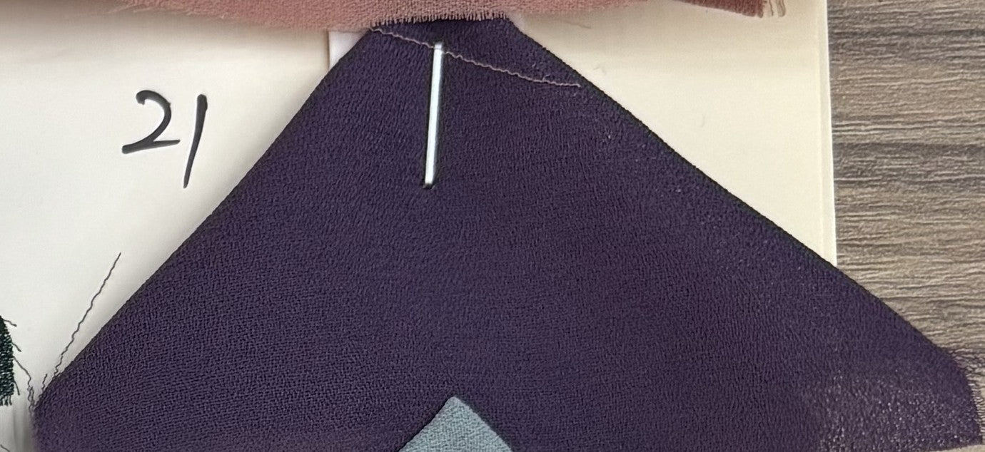 Royal Georgette Shade Card