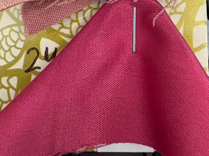Premium Twist Satin Shade Card High Luster Solid Pattern