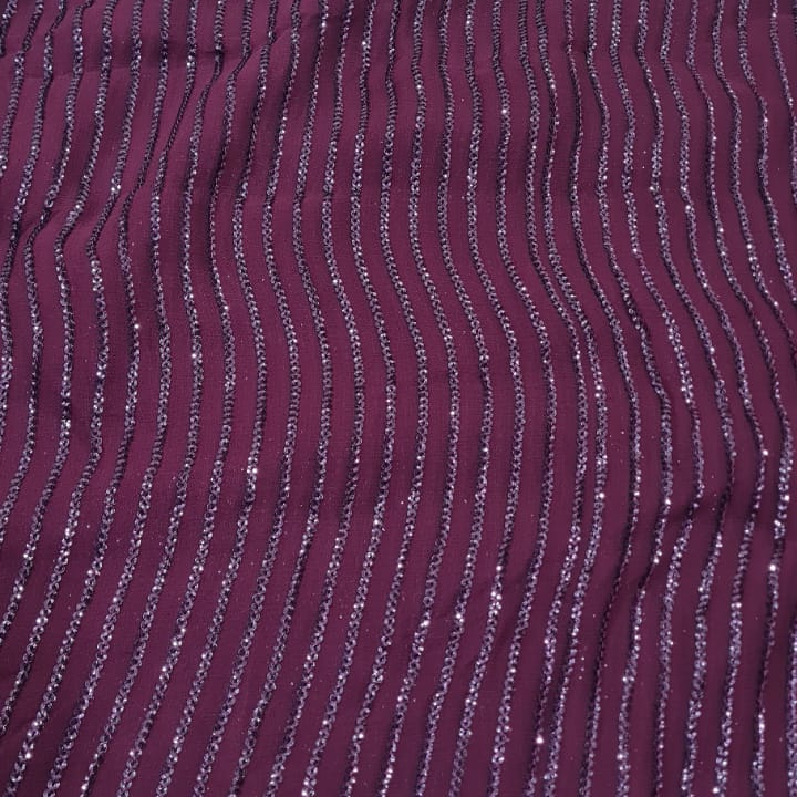 Georgette Fabric Embroidery Designs