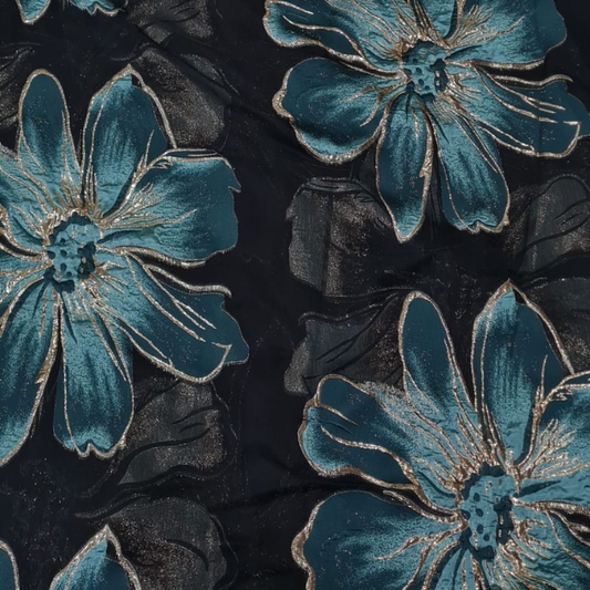 Floral Organza Jacquard