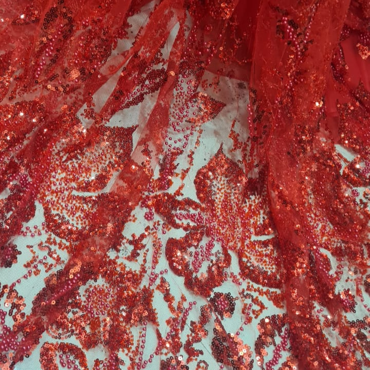 Luxury Net Embroidery Fabric