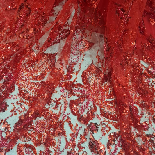 Luxury Net Embroidery Fabric