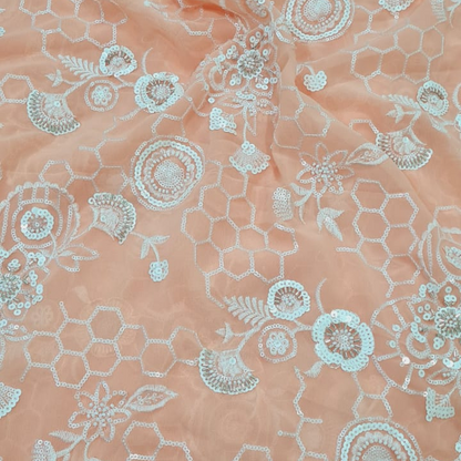 Georgette Embroidery Fabric