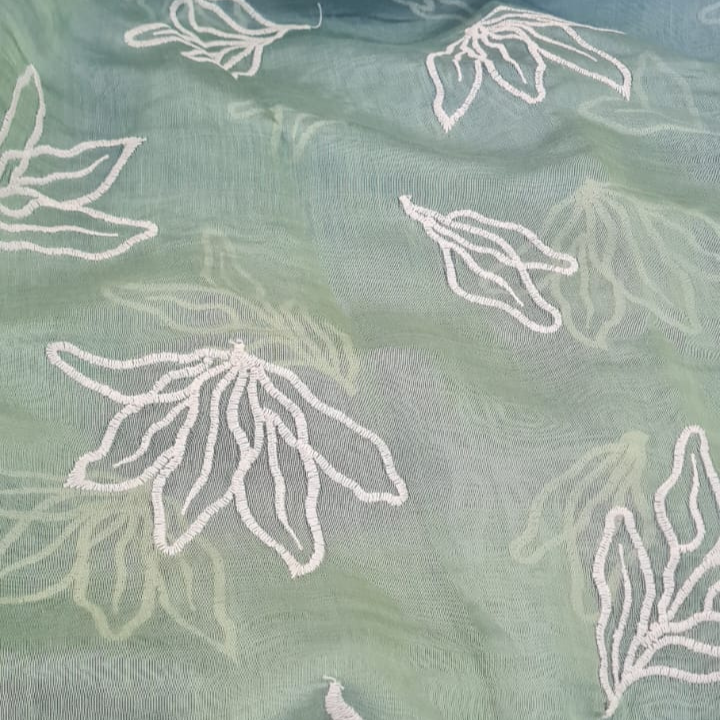 Mul Chanderi Embroidery