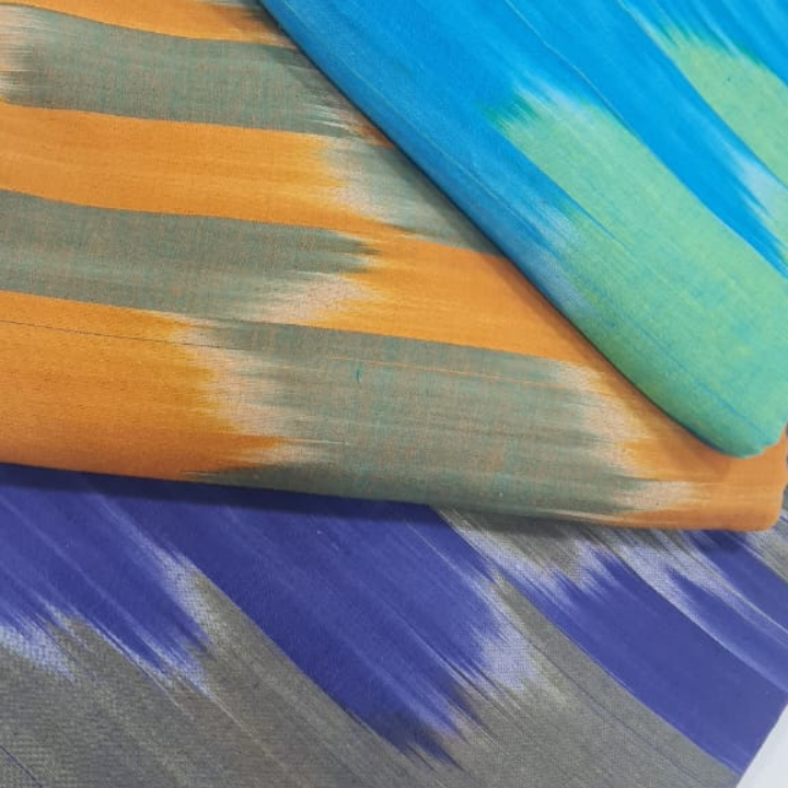 COTTON IKKAT PRINTS FABRIC