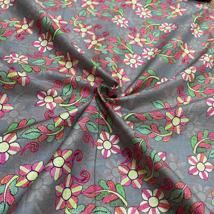 High Quality Big Width Cambric Cotton Prints Soft & Breathable Fabric