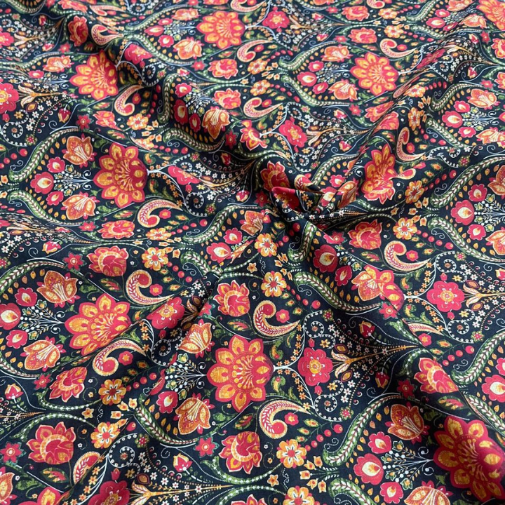 Premium 100% Cambric Cotton Prints Big Width