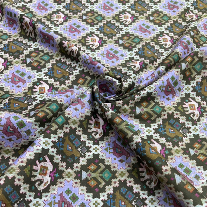 High Quality Big Width Cambric Cotton Prints Soft & Breathable Fabric