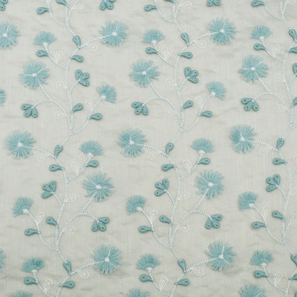 Chanderi Embroidery Fabric