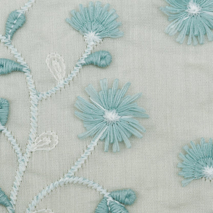 Chanderi Embroidery Fabric