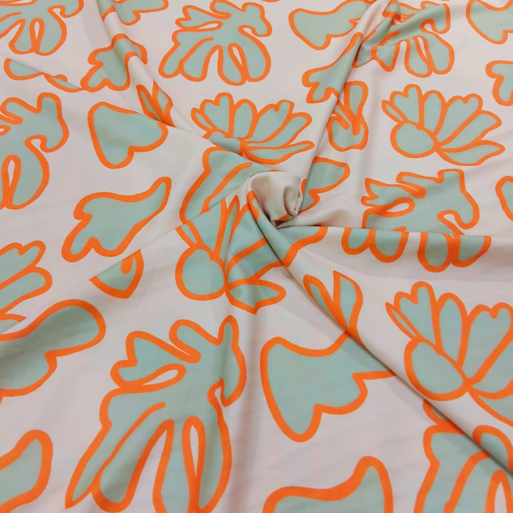 Designer Grade Big Width Printed Linen