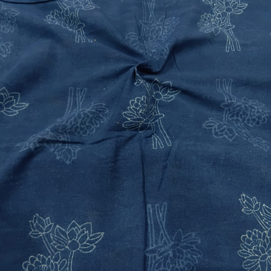 Premium Printed Linen Fabric 44 Inch Width Lightweight Apparel Material