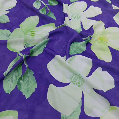 Premium Big Width Linen Print Fabric