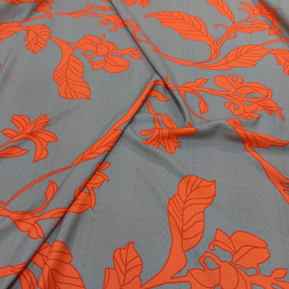 Premium Big Width Linen Print Fabric