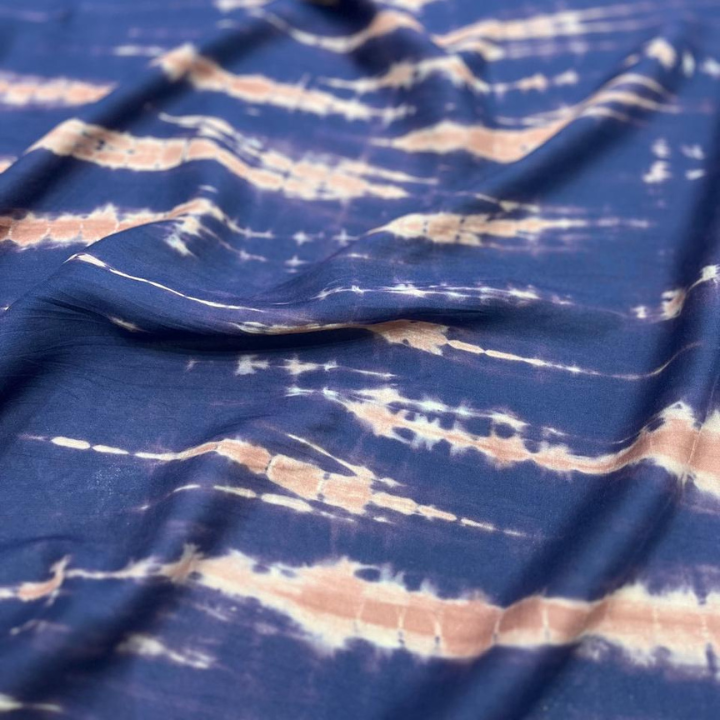 Breathable Modal Tie & Dye Fabrics Perfect for Summer Wear big Width