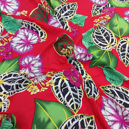 Rayon Multi Designs Floral Prints Big Width