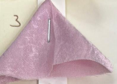 Professional Baby Georgette Fabric Shade Card Multi Color Selection