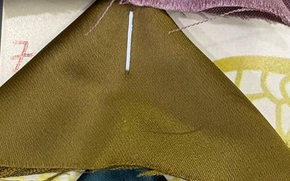 Premium Twist Satin Shade Card High Luster Solid Pattern