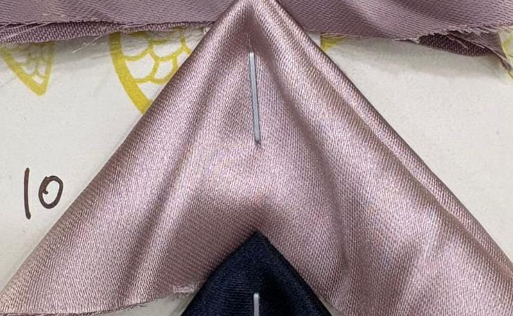 Premium Twist Satin Shade Card High Luster Solid Pattern
