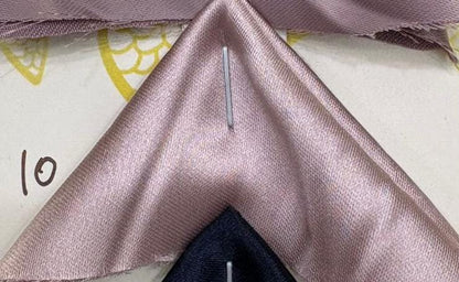 Premium Twist Satin Shade Card High Luster Solid Pattern