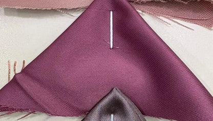 Premium Twist Satin Shade Card High Luster Solid Pattern