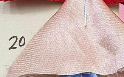 Premium Twist Satin Shade Card High Luster Solid Pattern
