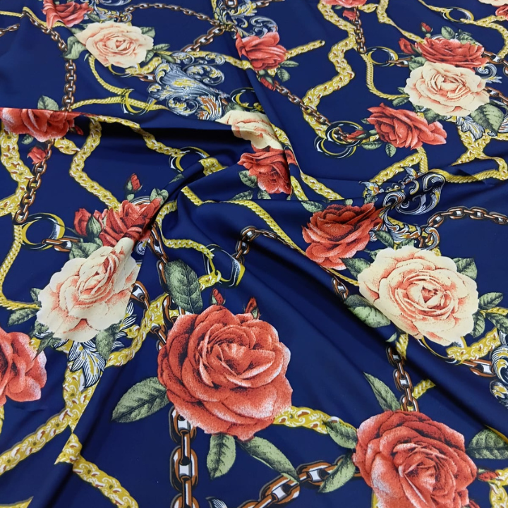 Premium Armani Satin Big Width Fabric Multi design