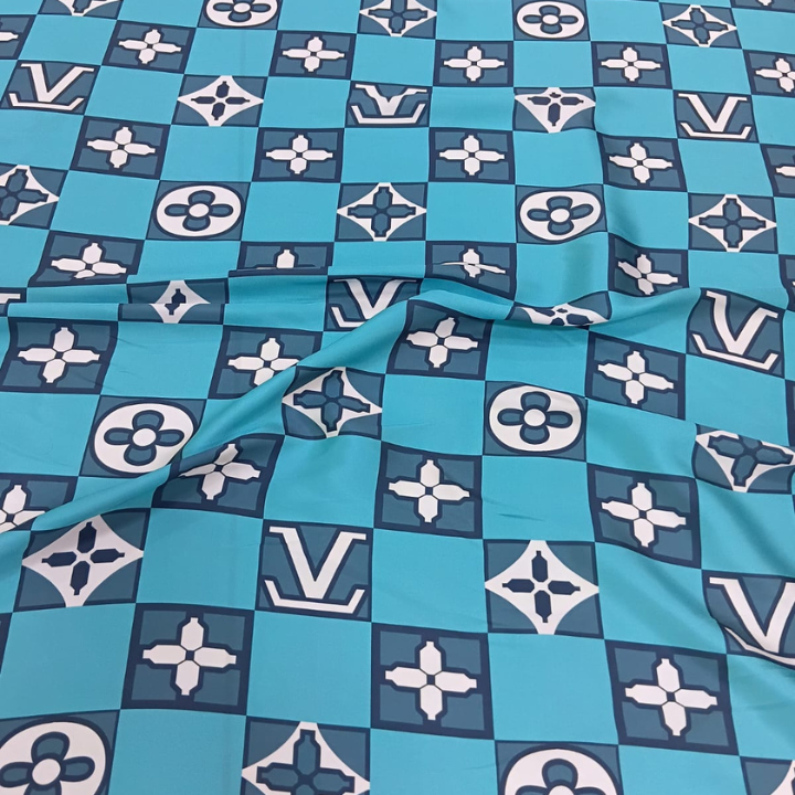 Premium Armani Satin Big Width Fabric Multi design