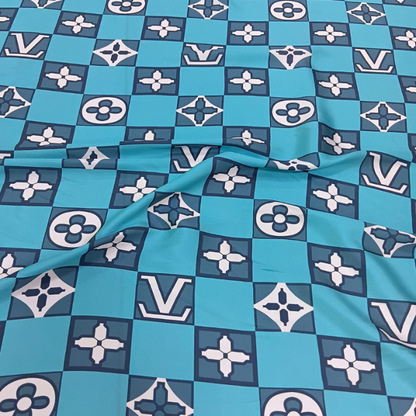 Premium Armani Satin Big Width Fabric Multi design