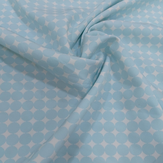 Premium Big Width Polka Dot Banana Print Fabric