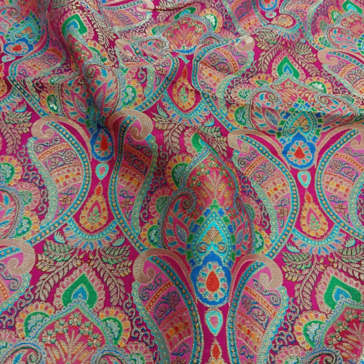 Paisley Brocade Fabric 44 Width