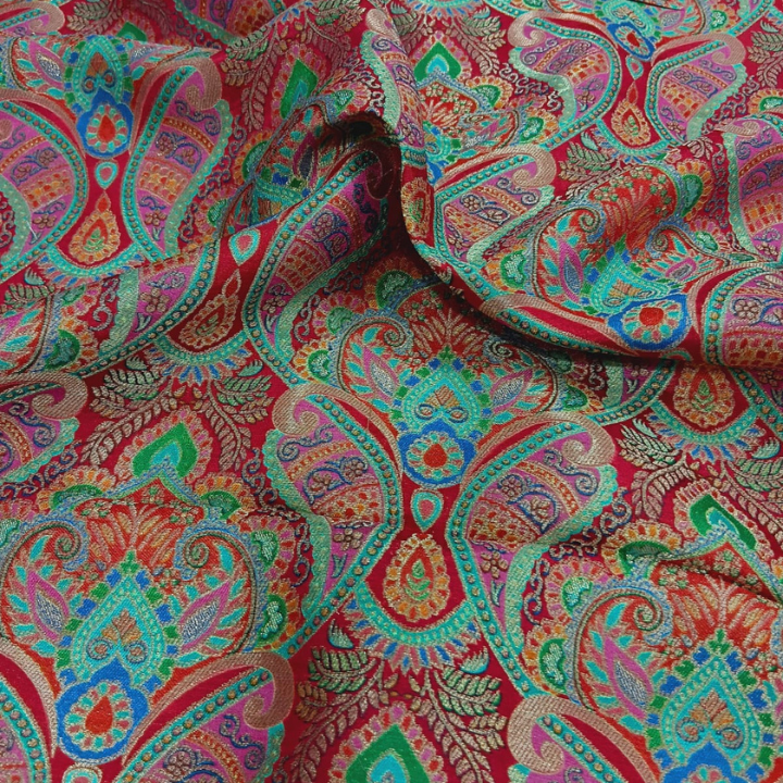 Paisley Brocade Fabric 44 Width