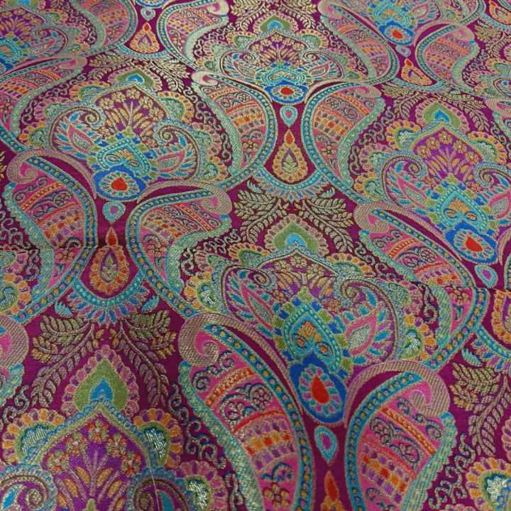 Paisley Brocade Fabric 44 Width