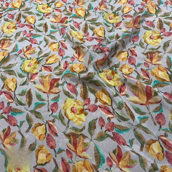 Premium Floral Chinnon Prints Multi-Design Collection 44 Inch Width