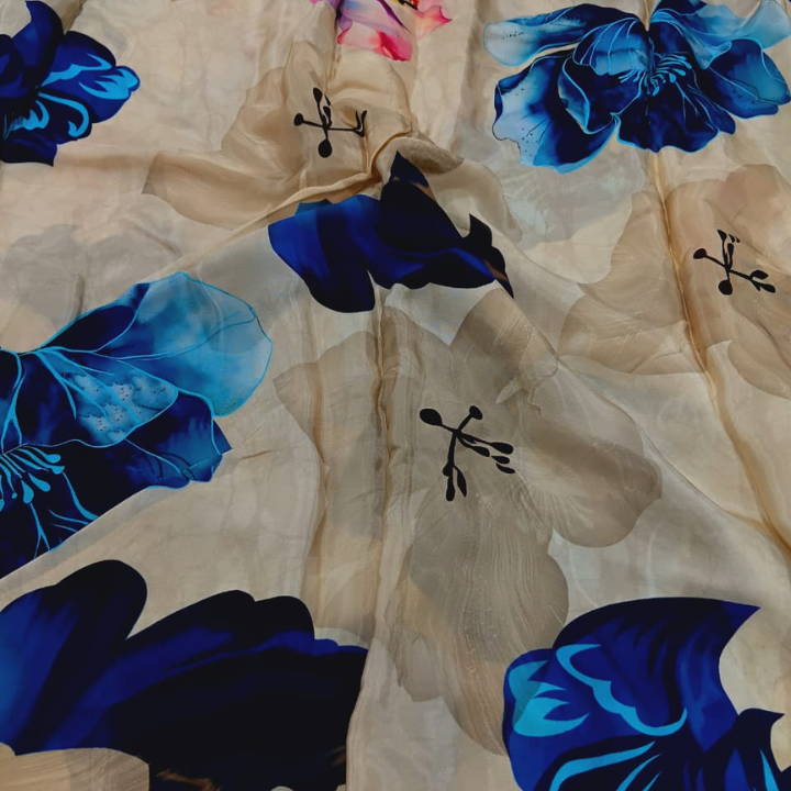 Premium Printed Crepe Fabric 44 Inch Width Multi Design