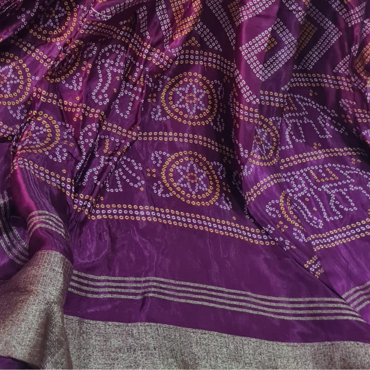Premium Gajji Silk Printed