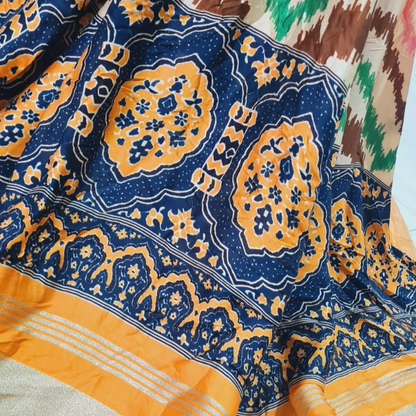 Premium Gajji Silk Printed
