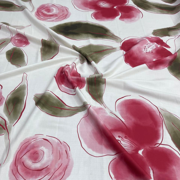Linen Satin Prints